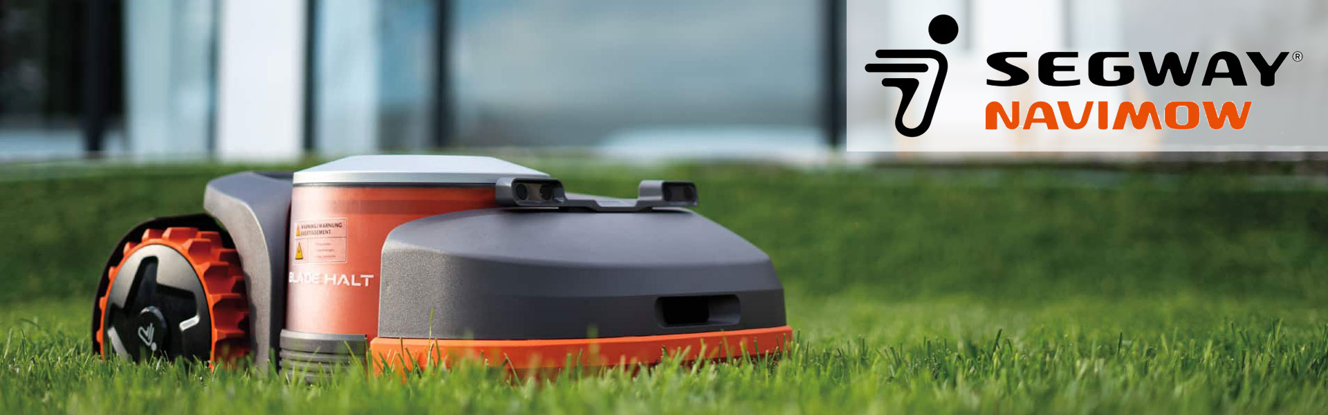 Mähroboter in Aktion